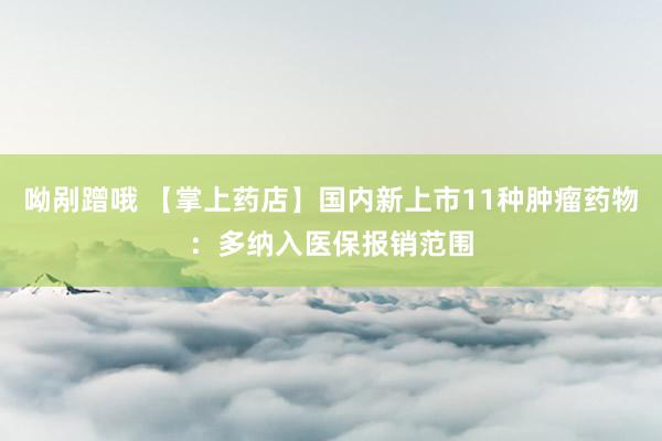 呦剐蹭哦 【掌上药店】国内新上市11种肿瘤药物：多纳入医保报销范围